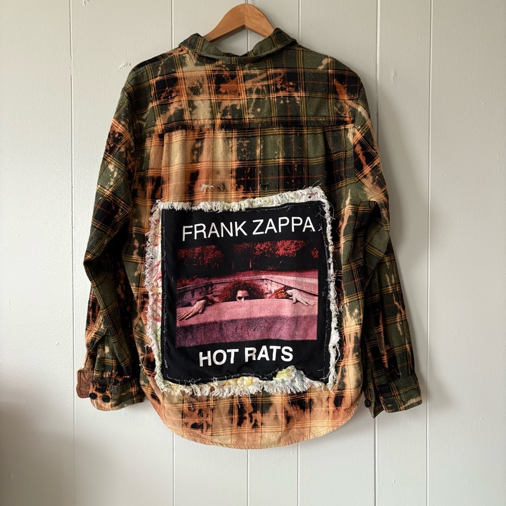 Frank Zappa Backpatch Flannel - Picture 4 of 11